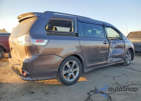2011 Toyota Sienna Sport из США, поврежденный, VIN 5TDXK3DC9BS077352